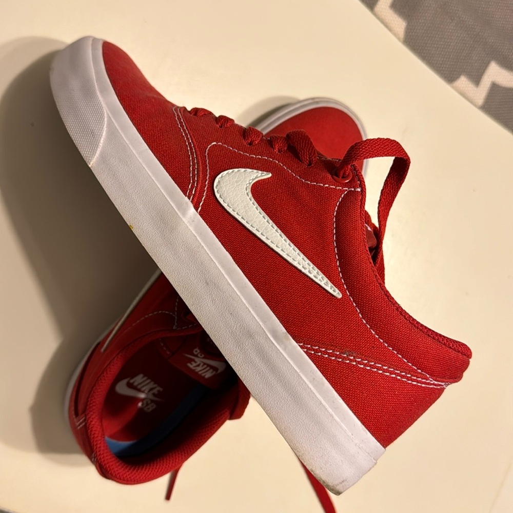 Red Nike SB Charge